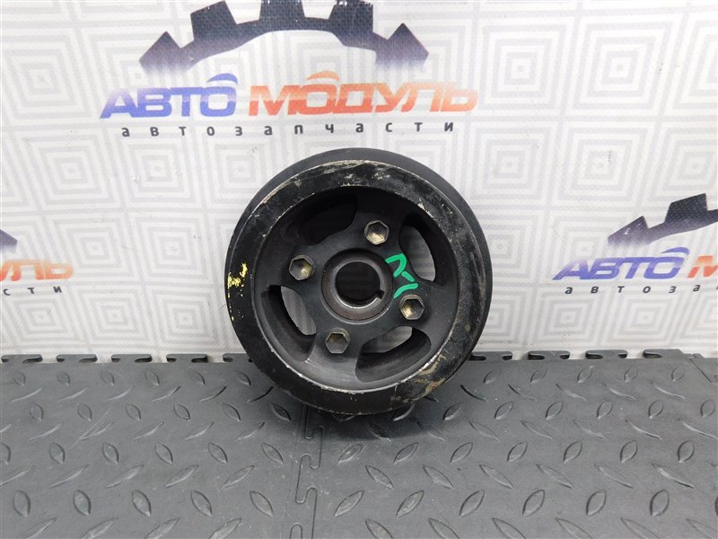 Шкив коленвала TOYOTA RAUM EXZ10 5E-FE (б/у) Шкив коленвала TOYOTA RAUM EXZ10 5E-FE (б/у)