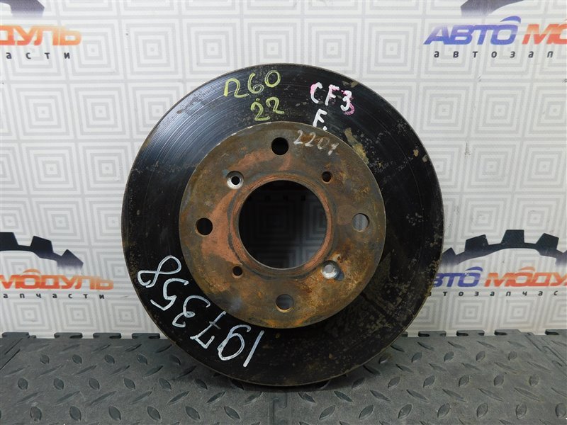 Диск тормозной HONDA ACCORD CF3 F18B передний (б/у)