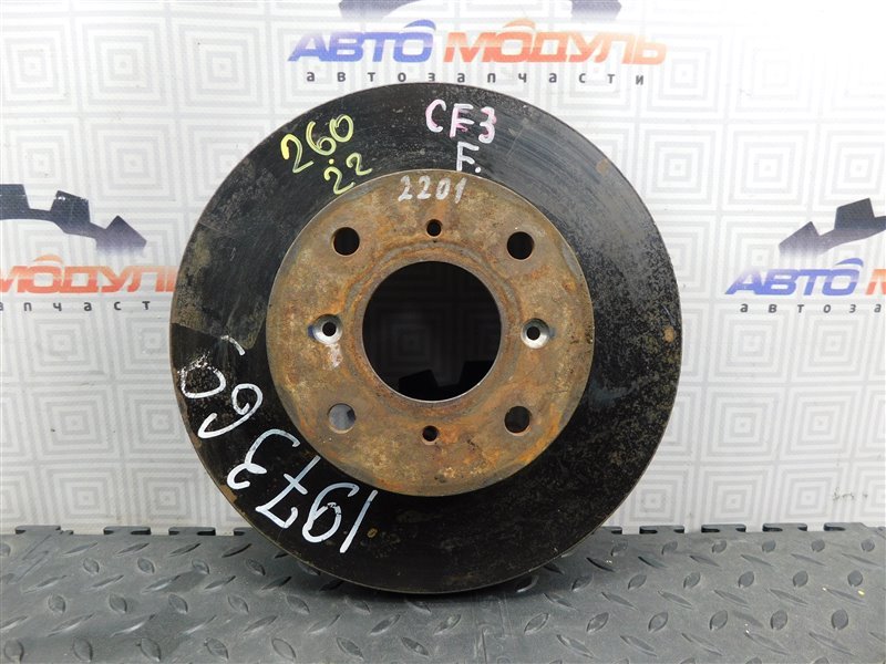 Диск тормозной HONDA ACCORD CF3 F18B передний (б/у)