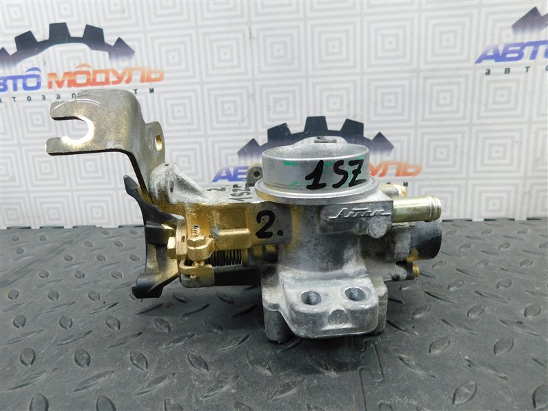 Дроссельная заслонка TOYOTA VITZ SCP10 1SZ-FE 1999 (б/у)