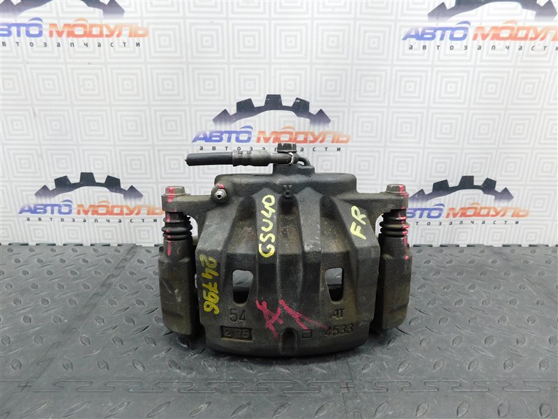 Суппорт TOYOTA HIGHLANDER GSU40 передний правый (б/у)