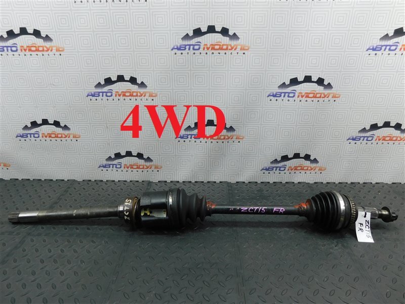 Привод TOYOTA OPA ZCT15 1ZZ-FE передний правый (б/у)