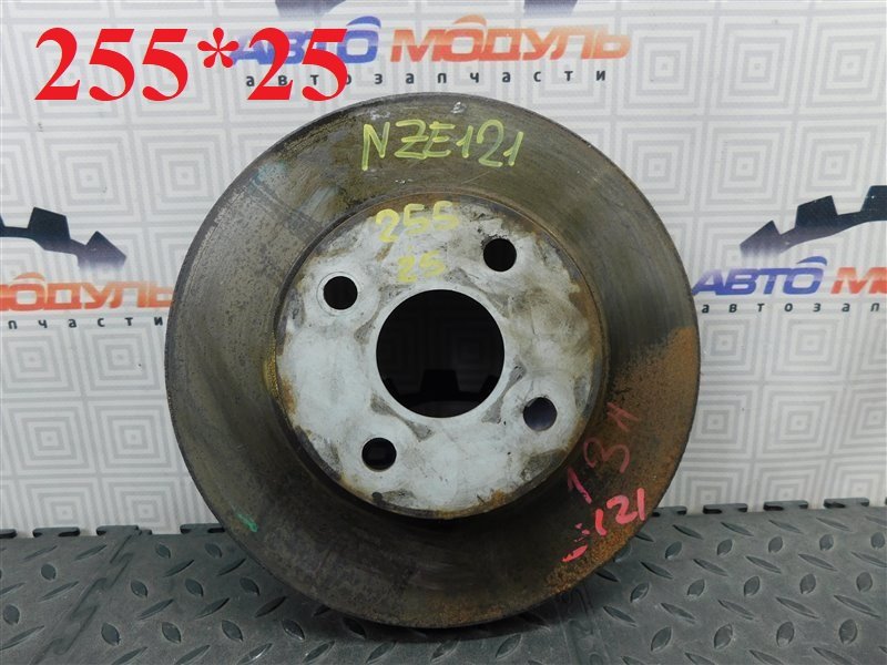 Диск тормозной TOYOTA COROLLA SPACIO NZE121 передний (б/у)
