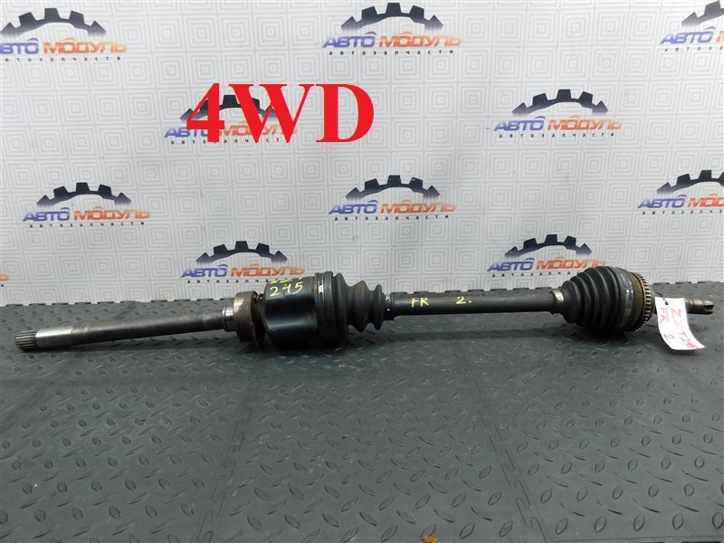 Привод TOYOTA PREMIO ZZT245 1ZZ-FE передний правый (б/у)