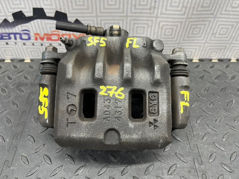 Суппорт SUBARU FORESTER SF5 передний левый (б/у)