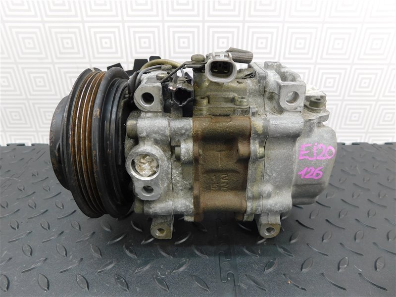 Компрессор кондиционера SUBARU LEGACY B4 BE5 EJ206 (б/у)