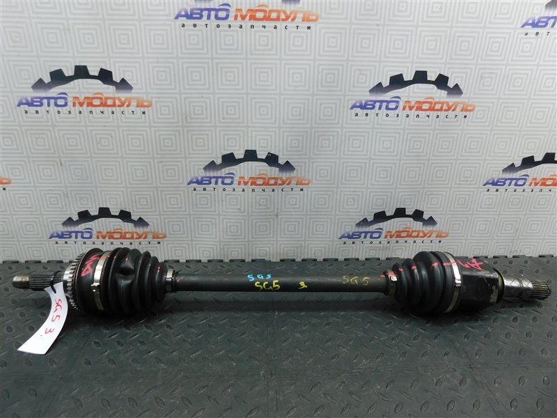 Привод SUBARU FORESTER SG5 EJ202 передний (б/у)