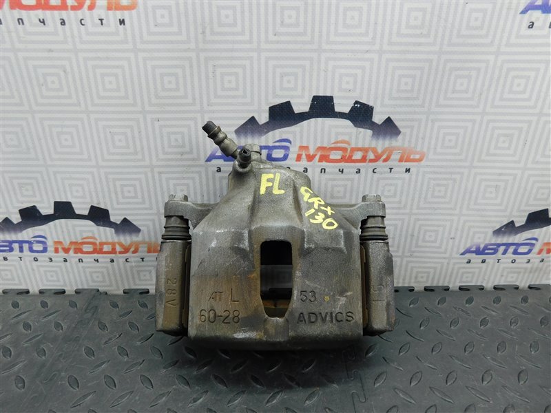 Суппорт TOYOTA MARK X GRX130 передний левый (б/у)