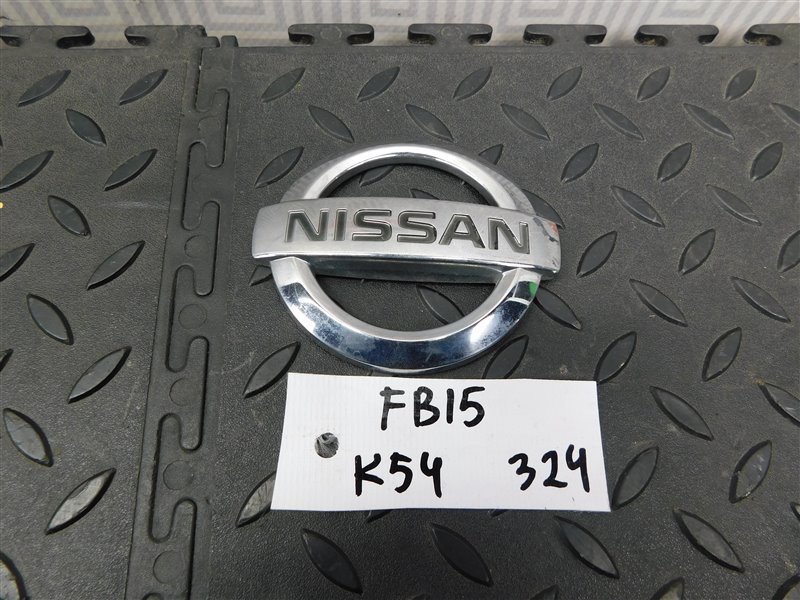 Эмблема NISSAN SUNNY FB15-379922 QG15-DE 2003 задняя (б/у)