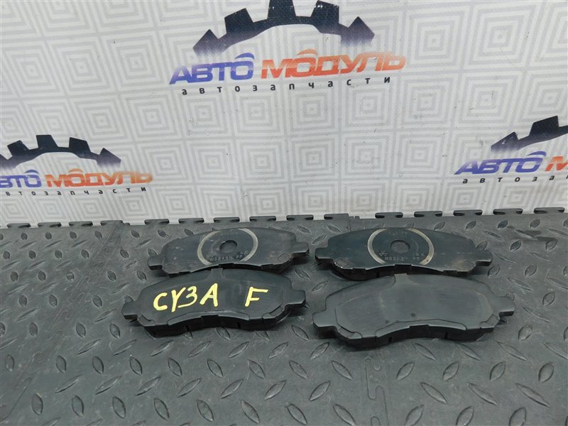 Колодки тормозные MITSUBISHI LANCER CY3A-0001303 4B10 2010 передние (б/у)