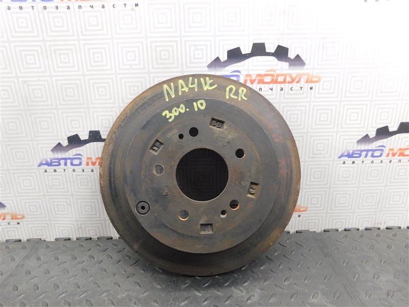 Диск тормозной MITSUBISHI GRANDIS NA4W-0400630 4G69 2008 задний (б/у)