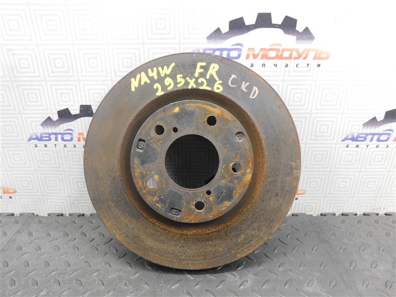 Диск тормозной MITSUBISHI GRANDIS NA4W-0400630 4G69 2008 передний (б/у)