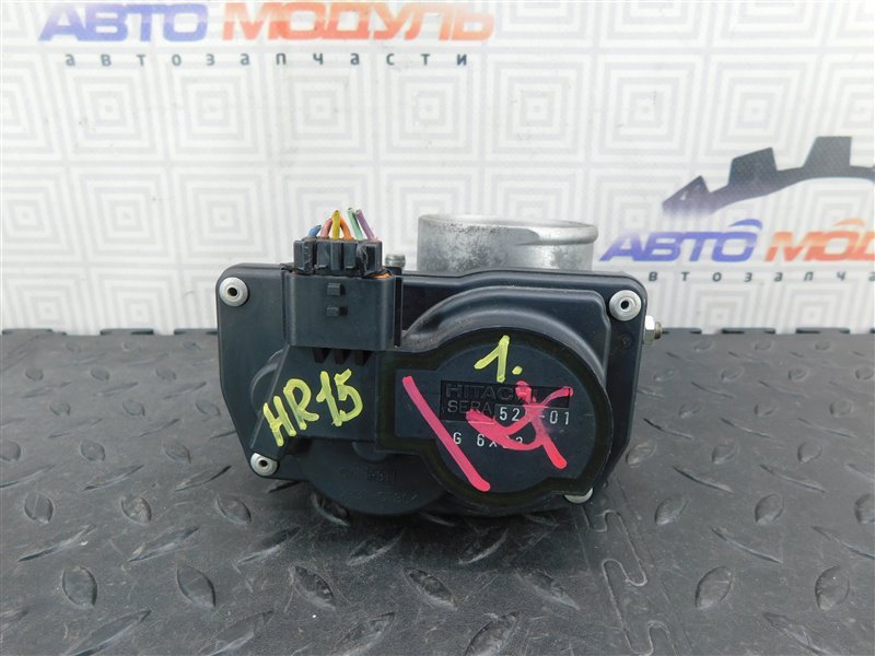 Дроссельная заслонка NISSAN NOTE E11 HR15-DE (б/у)