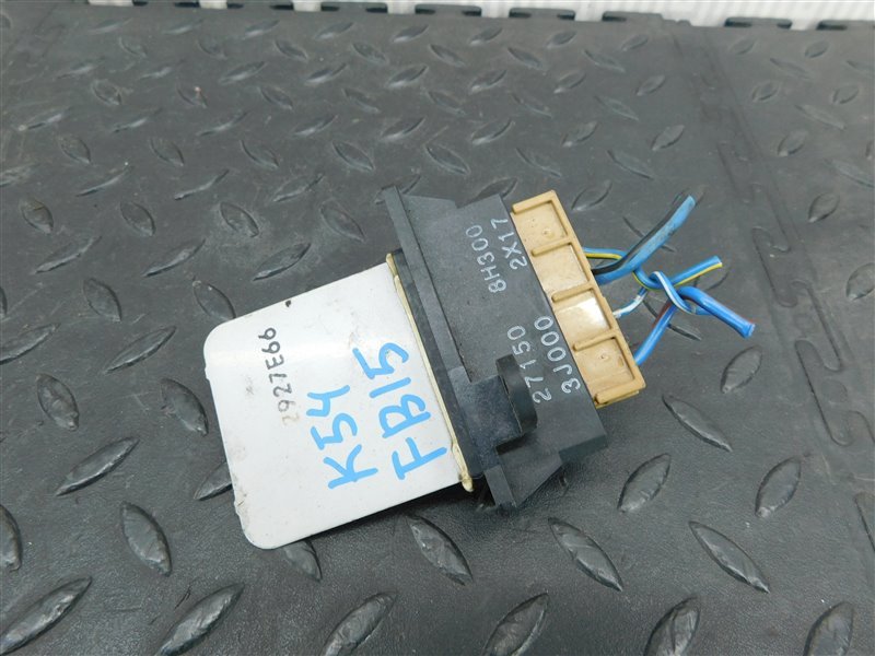 Реостат печки NISSAN SUNNY FB15-372424 QG15-DE 2002 (б/у)