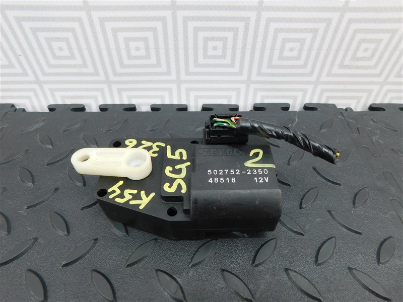 Сервопривод заслонок печки SUBARU FORESTER SG5-074532 EJ202 2004 (б/у)