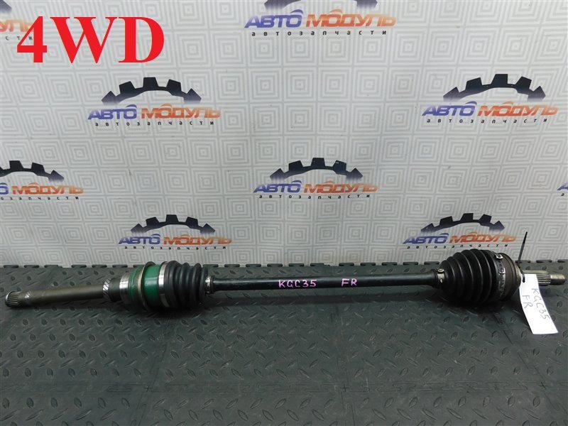 Привод TOYOTA PASSO KGC35 1KR-FE передний правый (б/у)