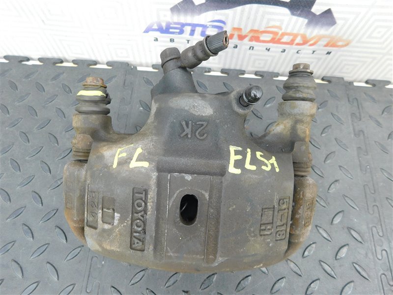 Суппорт TOYOTA CORSA EL51 передний левый (б/у)