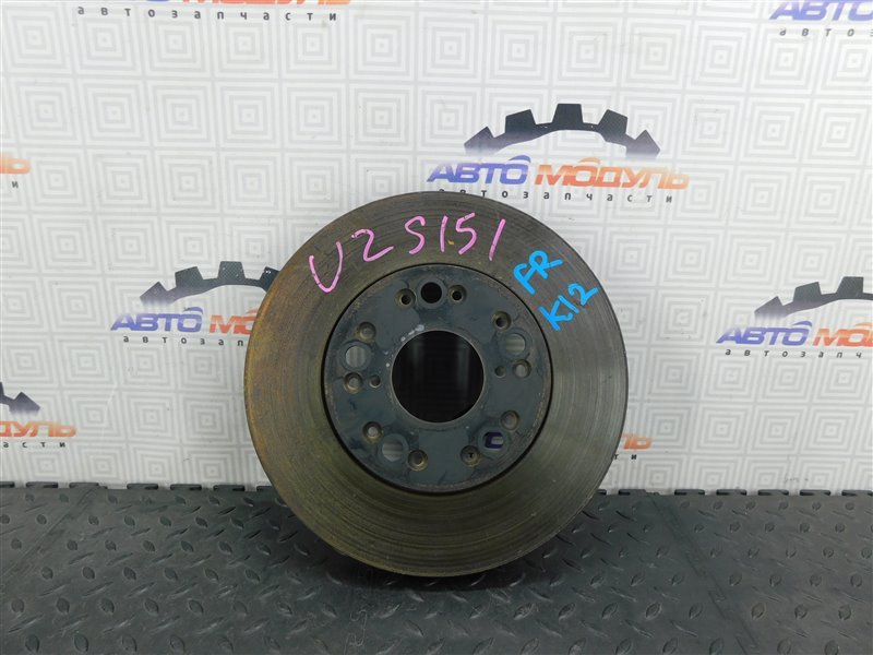 Диск тормозной TOYOTA CROWN MAJESTA UZS151-0023679 1UZ-FE 1998 передний (б/у)