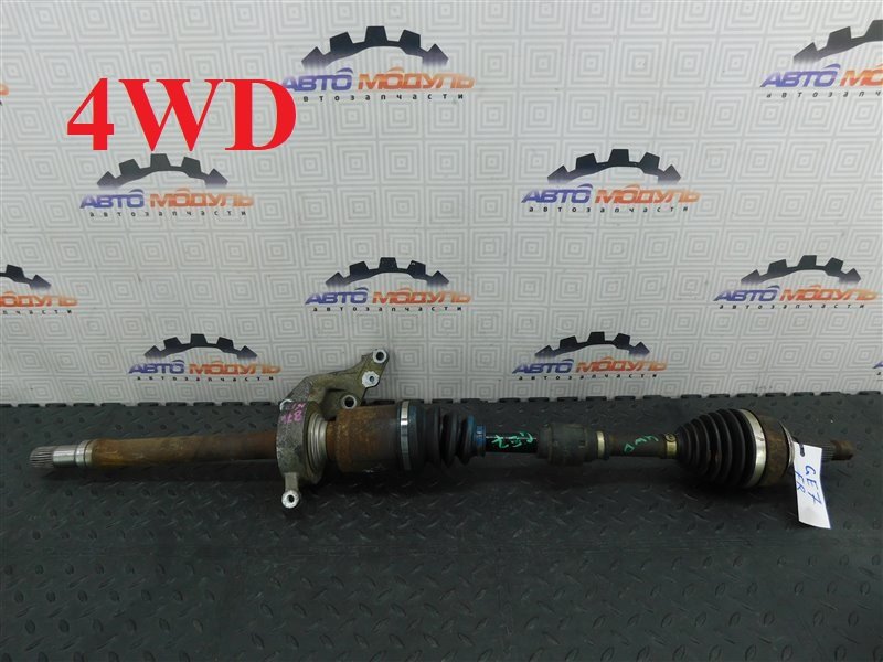 Привод HONDA FIT GE7 L13A передний правый (б/у)