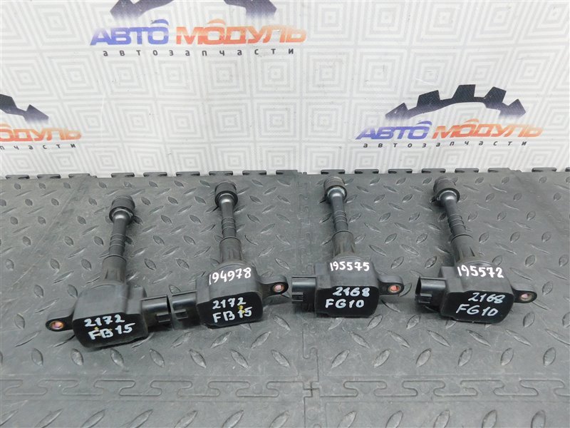 Катушка зажигания NISSAN BLUEBIRD SYLPHY FG10 QG15-DE (б/у)