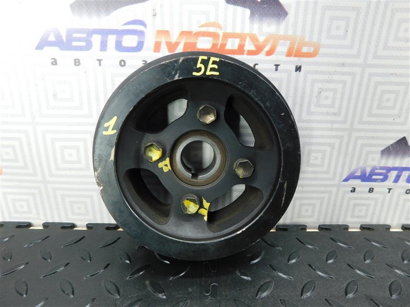 Шкив коленвала TOYOTA RAUM EXZ10 5E-FE (б/у)