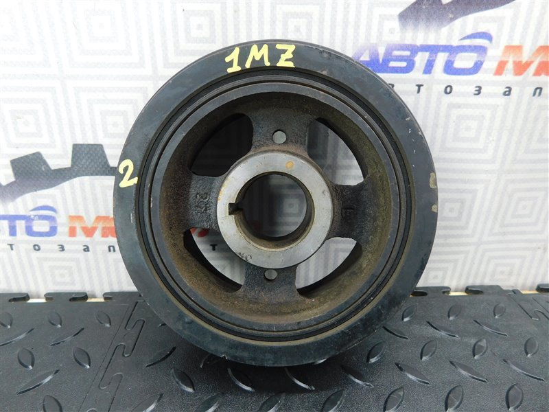 Шкив коленвала TOYOTA HARRIER MCU15 1MZ-FE (б/у)