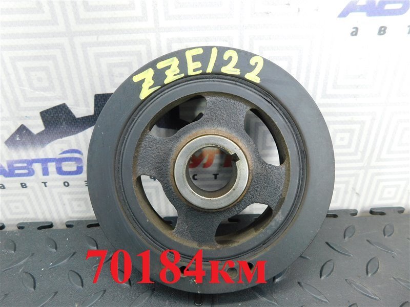 Шкив коленвала TOYOTA COROLLA RUNX ZZE122-2028117 1ZZ-FE 2004 (б/у)