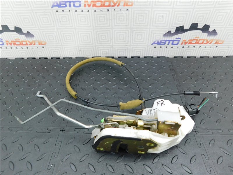 Замок двери MITSUBISHI PAJERO V65W-0002221 6G74 2000 передний правый (б/у)