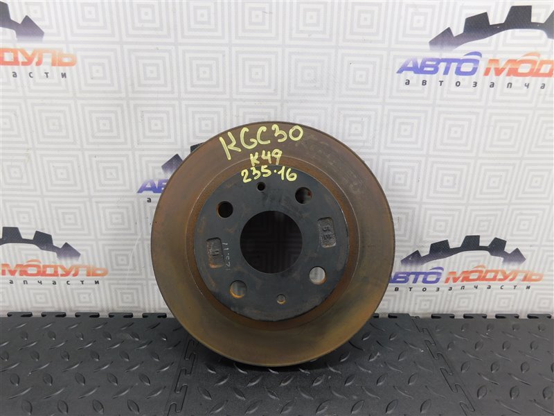 Диск тормозной TOYOTA PASSO KGC30 передний (б/у)