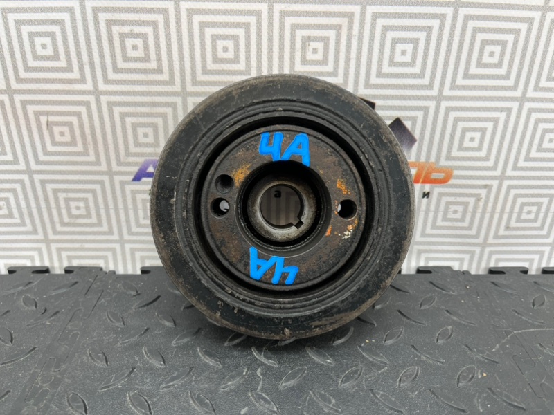 Шкив коленвала TOYOTA SPRINTER CARIB AE111 4A-FE (б/у)