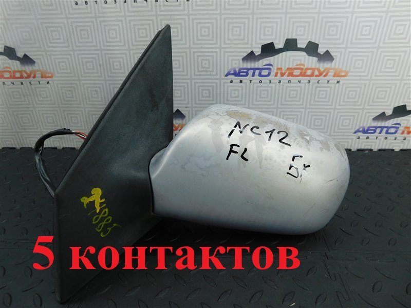Зеркало TOYOTA VITZ SCP10 1998 левое (б/у)