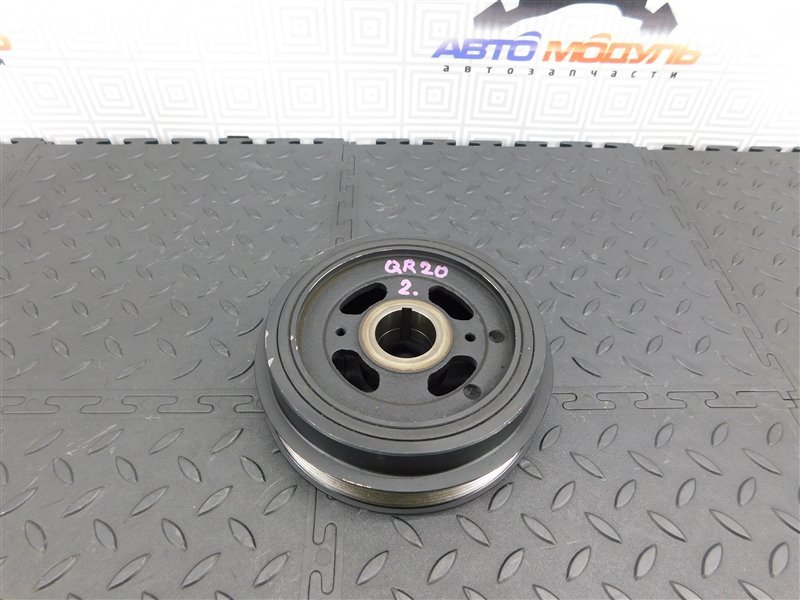 Шкив коленвала NISSAN AVENIR RW11 QR20-DE (б/у)