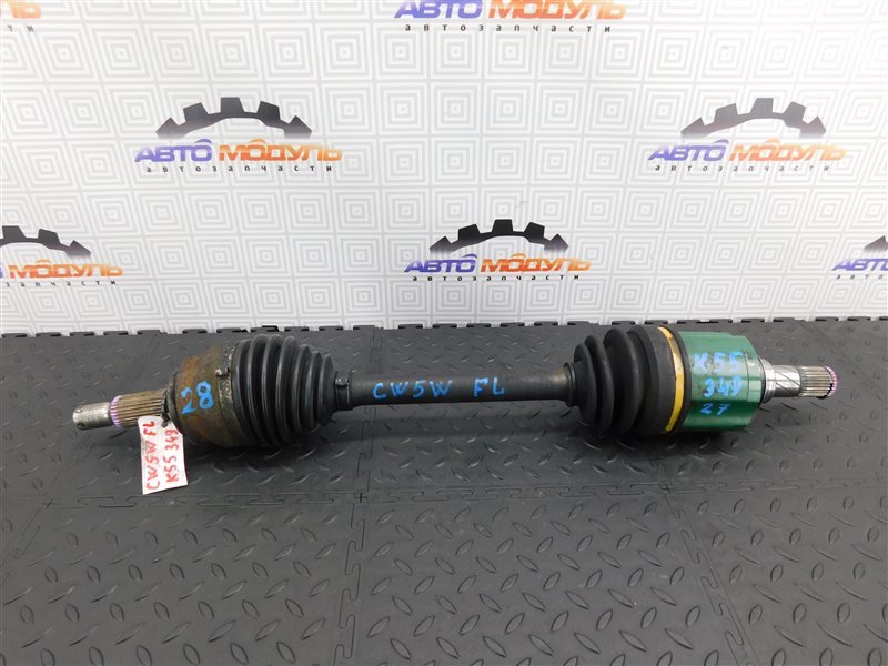 Привод MITSUBISHI OUTLANDER CW5W-5105055 4B12 2007 передний левый (б/у)