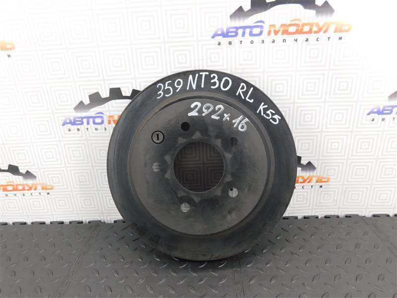 Диск тормозной NISSAN X-TRAIL NT30-139355 QR20-DE 2004 задний (б/у)