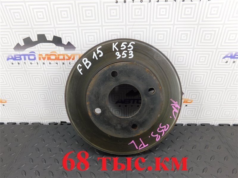 Диск тормозной NISSAN SUNNY FB15-819434 QG15-DE 2003 передний (б/у)