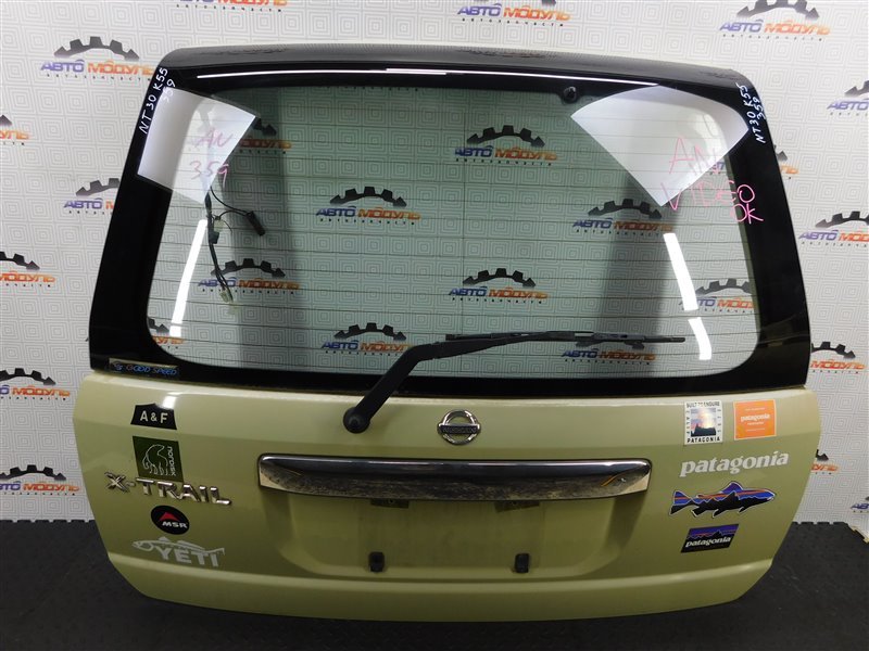 Дверь 5-я NISSAN X-TRAIL NT30-139355 QR20-DE 2004 задняя (б/у)