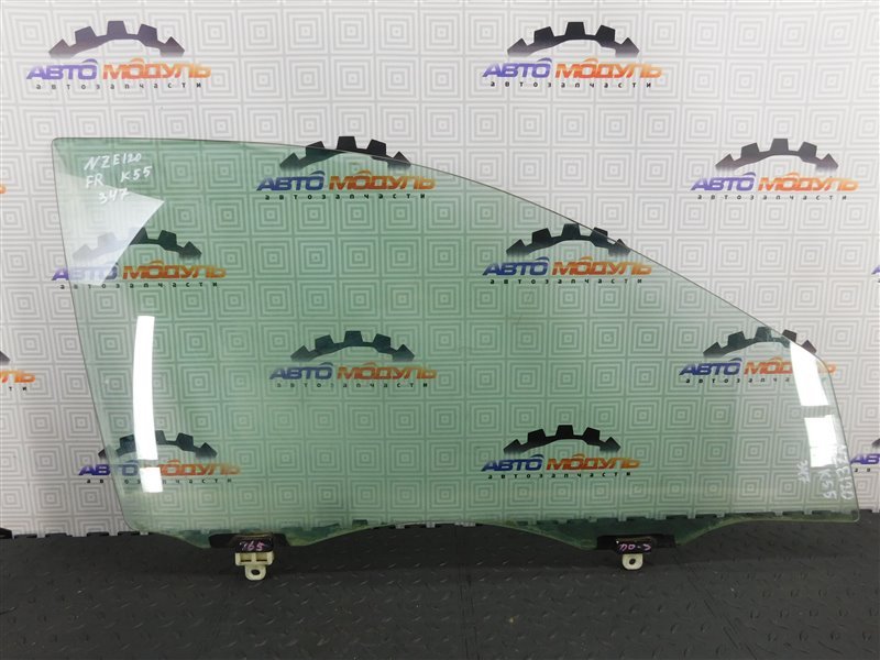 Стекло двери TOYOTA COROLLA NZE120-3013144 2NZ-FE 2002 переднее правое (б/у)