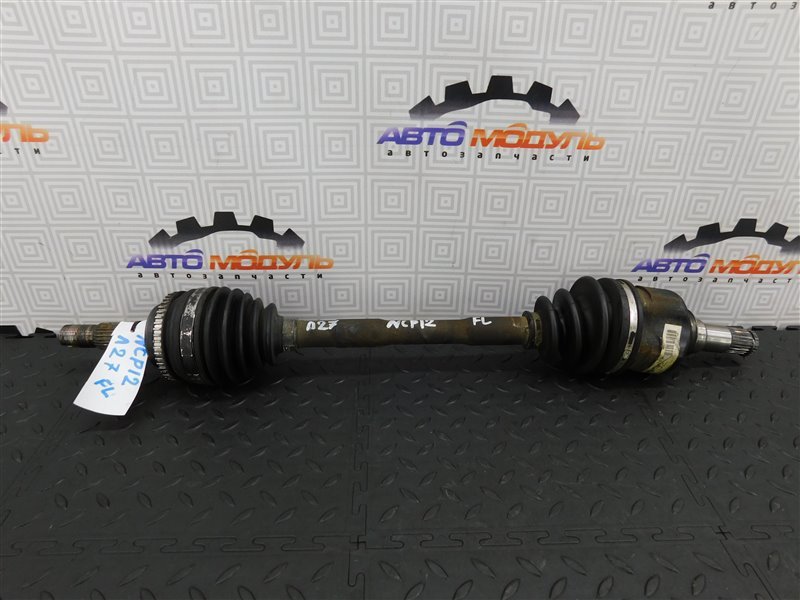 Привод TOYOTA PLATZ NCP12 1NZ-FE передний левый (б/у)