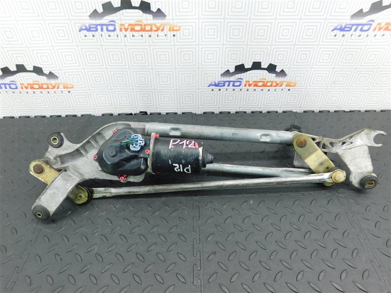 Мотор дворников NISSAN PRIMERA TP12 передний (б/у)