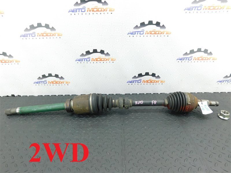 Привод NISSAN QASHQAI J10 MR20-DE передний правый (б/у)