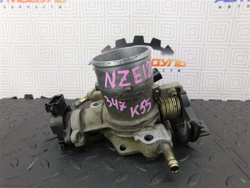 Дроссельная заслонка TOYOTA COROLLA NZE120-3013144 2NZ-FE 2002 (б/у)