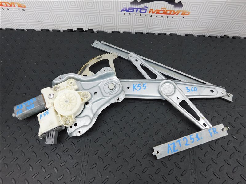 Стеклоподъемник TOYOTA AVENSIS AZT251-0006572 2AZ-FSE 2006 передний правый (б/у)