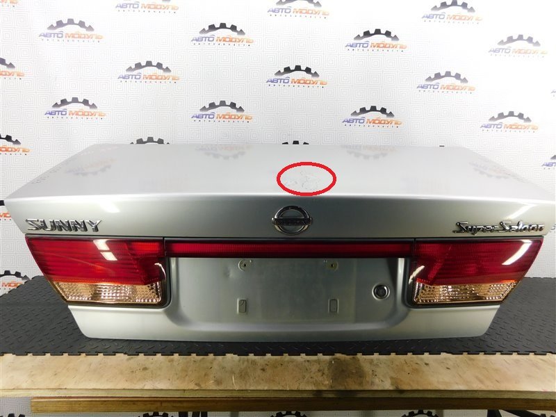 Крышка багажника NISSAN SUNNY FB15-819434 QG15-DE 2003 задняя (б/у)