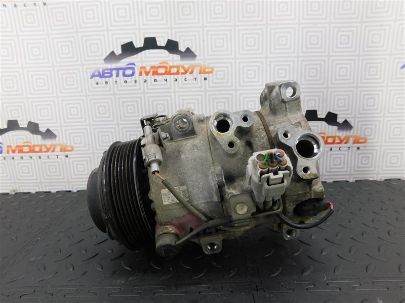 Компрессор кондиционера TOYOTA MARK X GRX120 4GR-FSE (б/у)
