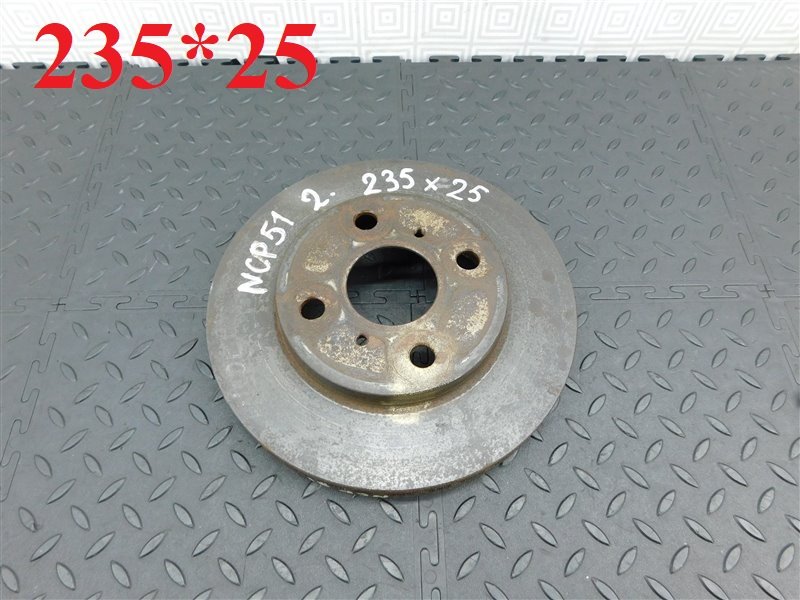 Диск тормозной TOYOTA PROBOX NCP51 передний (б/у)