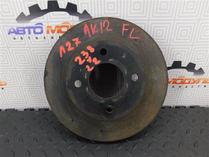 Диск тормозной NISSAN MARCH AK12 передний (б/у)