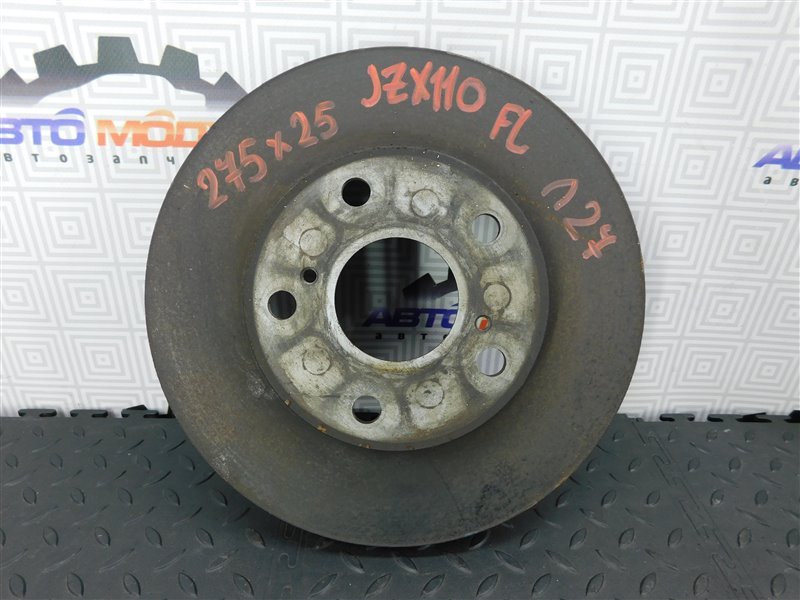 Диск тормозной TOYOTA MARK II JZX110 передний (б/у)