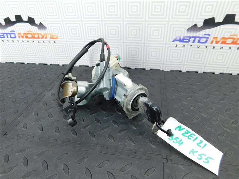Замок зажигания TOYOTA COROLLA FIELDER NZE121-0113998 1NZ-FE 2002 (б/у)