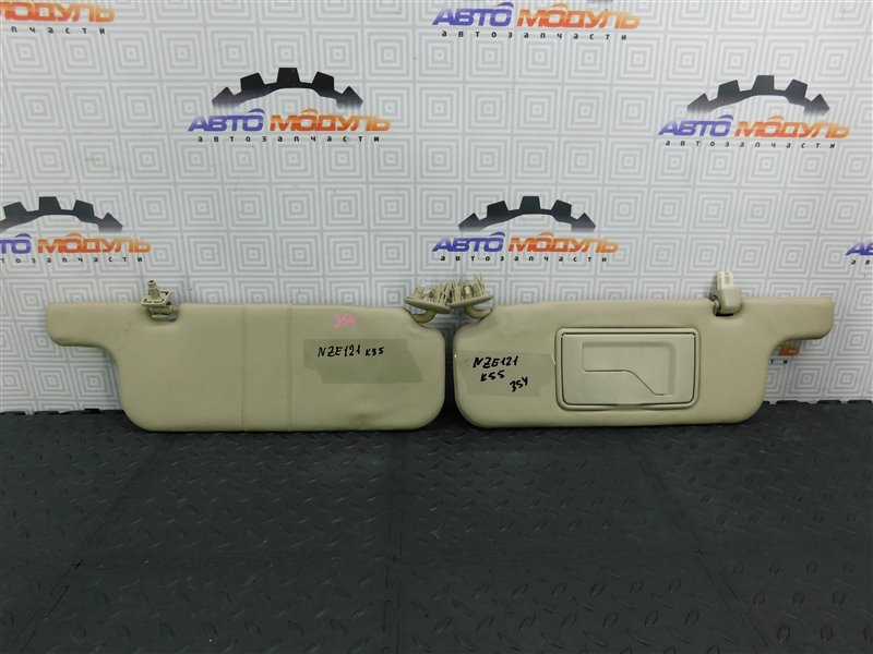 Козырек солнцезащитный TOYOTA COROLLA FIELDER NZE121-0113998 1NZ-FE 2002 (б/у)