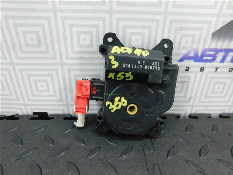 Сервопривод заслонок печки TOYOTA CAMRY ACV40-3011290 2AZ-FE 2006 (б/у)